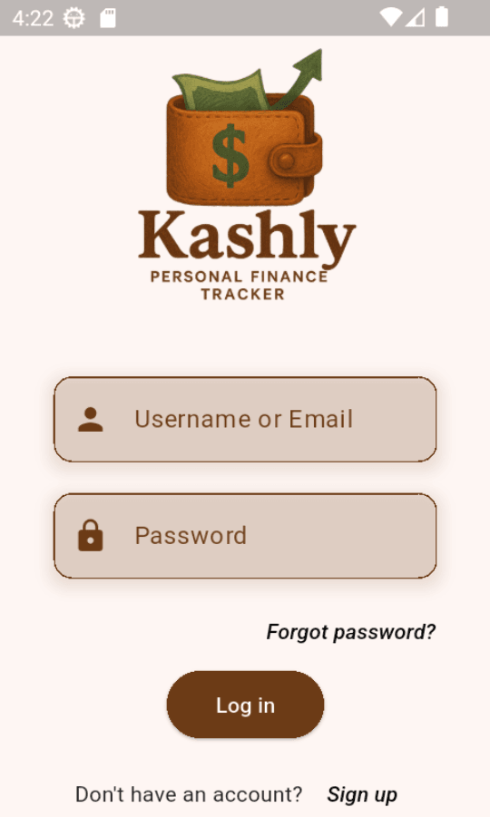 Kashly — project screenshot 1